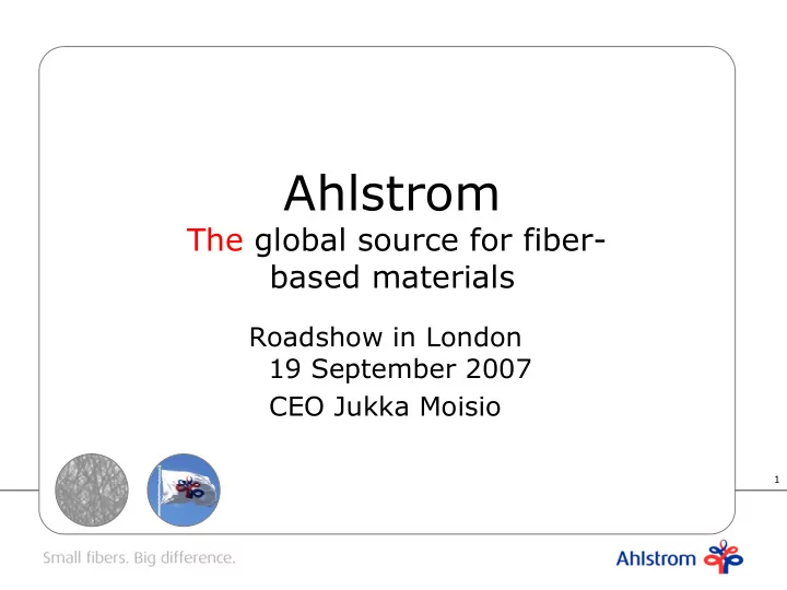 ahlstrom