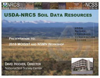 NCSS  NCSS  NRCS  NRCS  NCSS  NCSS  National Cooperative Soil Survey  National Cooperative Soil