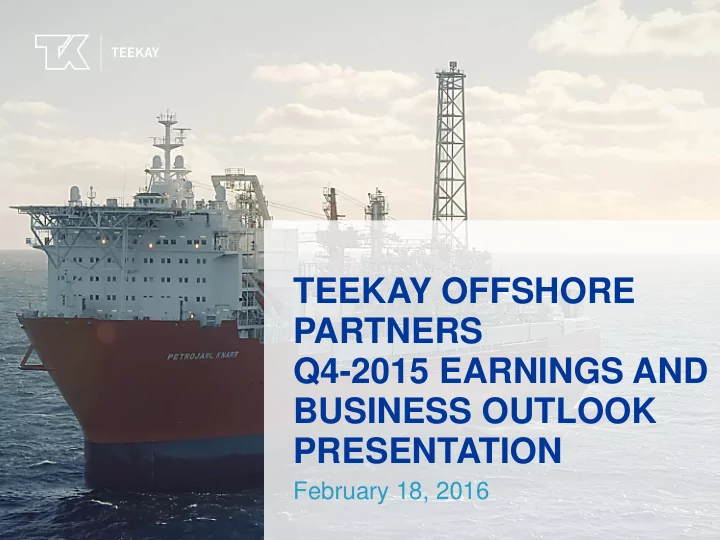 teekay offshore