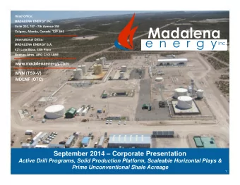 Suite 200, 707 - 7th Avenue SW  Calgary, Alberta, Canada T2P 3H6