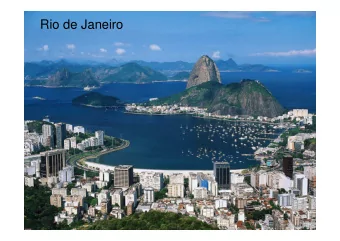 Rio de Janeiro  AARHUS UNIVERSITY  DEPARTMENT OF POLITICAL SCIENCE  AARHUS UNIVERSITY A GLOBAL CO 2