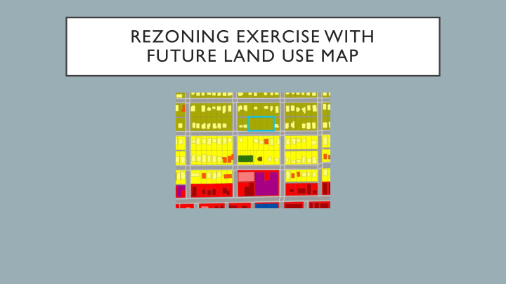 future land use map