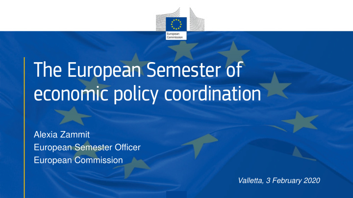 the european semester of economic policy coordination