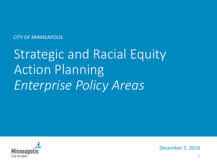 strategic and racial equity action planning enterprise