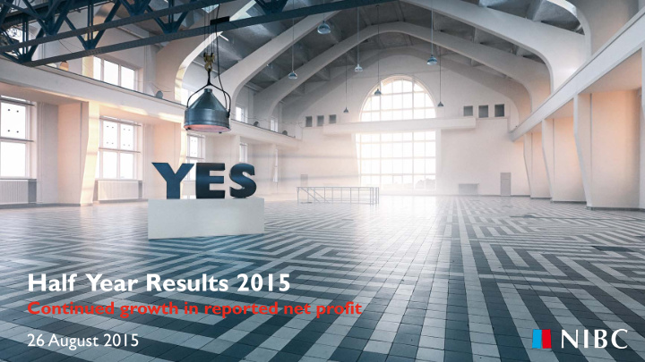 half year results 2015