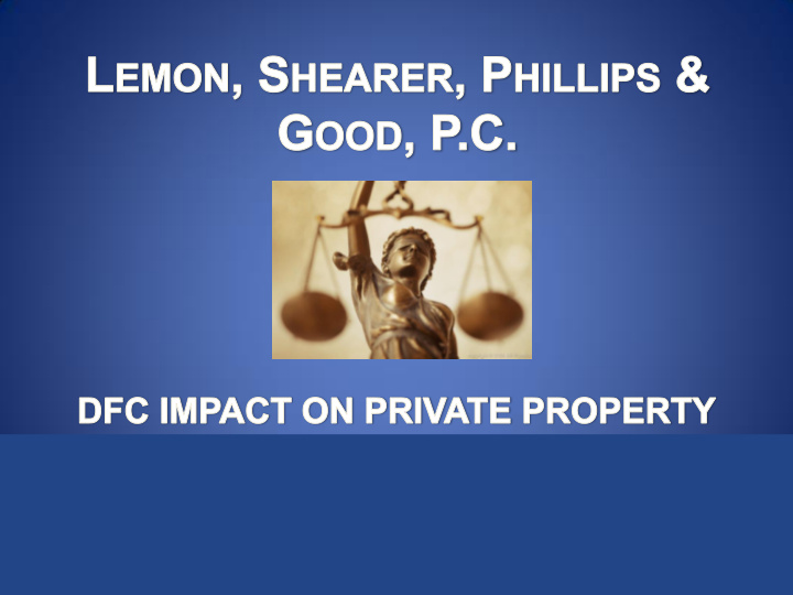 dfc impact on private property in gma 1 the legislative