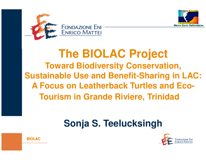 the biolac project