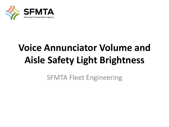 aisle safety light brightness