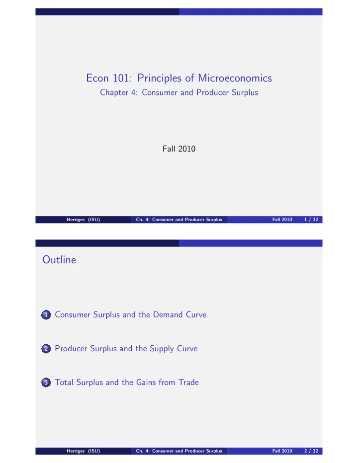econ 101 principles of microeconomics