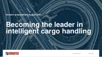 intelligent cargo handling