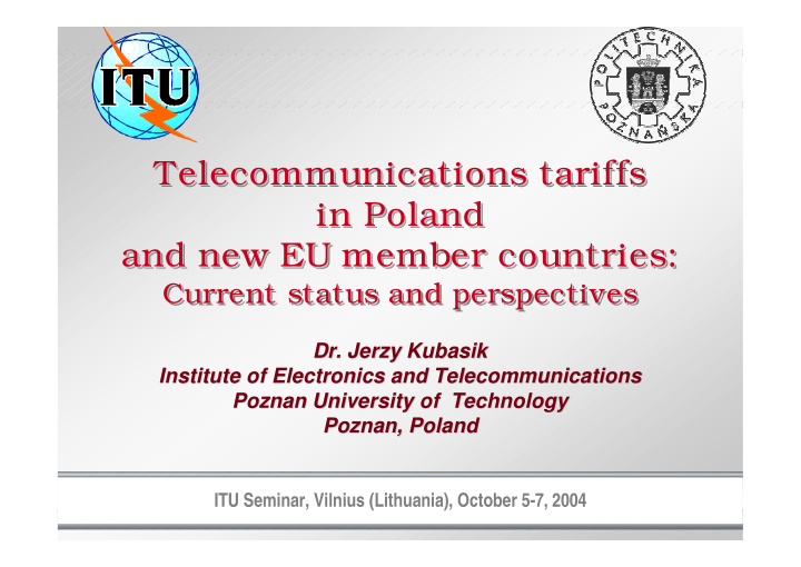 telecommunications tariffs telecommunications tariffs