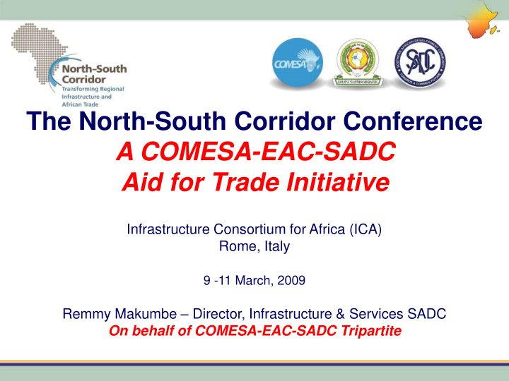 the north south corridor conference