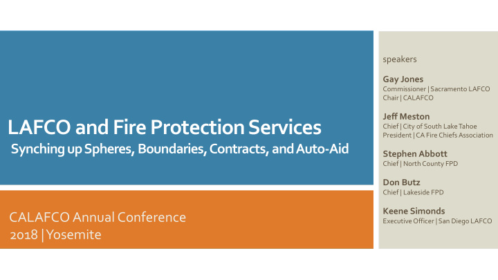 lafco and fire protection services