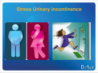 stress urinary incontinence male and female inject control