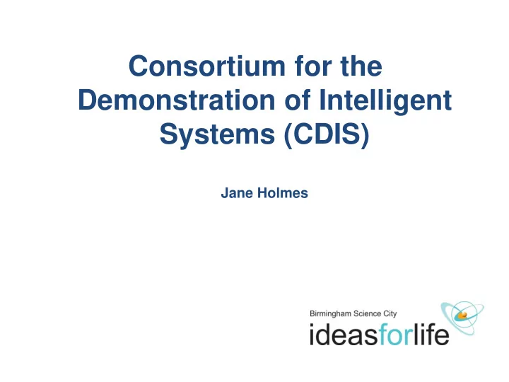 consortium for the