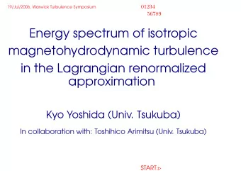Energy spectrum of isotropic  magnetohydrodynamic turbulence  in the Lagrangian renormalized