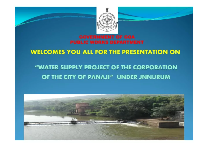 welcomes you all for the presentation on districts 2 nos