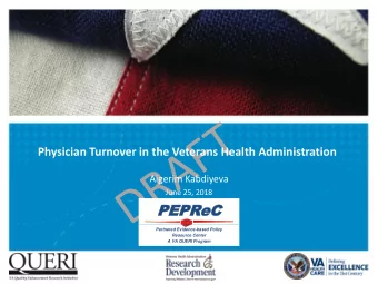 eC Partnered Evidence-based Policy  Resource Center A VA QUERI Program  VETERANS HEALTH