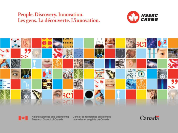 discovery grant results and nserc news