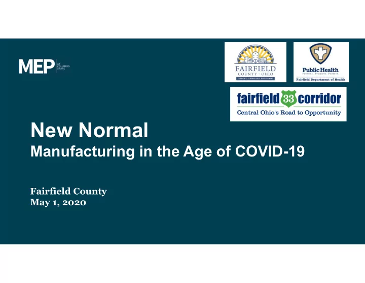 new normal