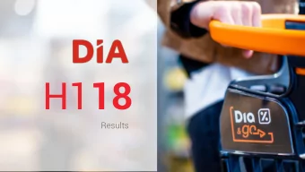 H1 18  Results  Legal  al discl  claimer  er  This document does not constitute or form part of any