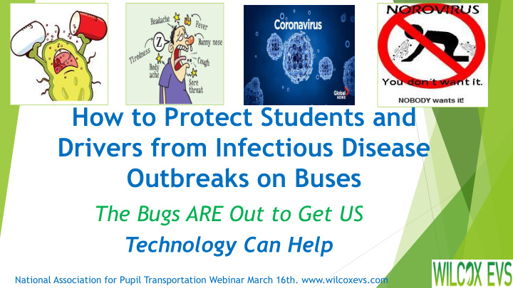 how to protect students and drivers from infectious