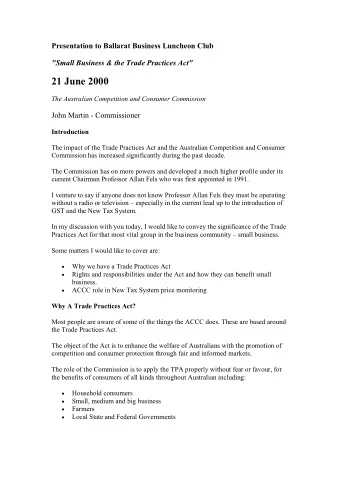 All people, especially in rural and regional Australian have an interest in being  supplied