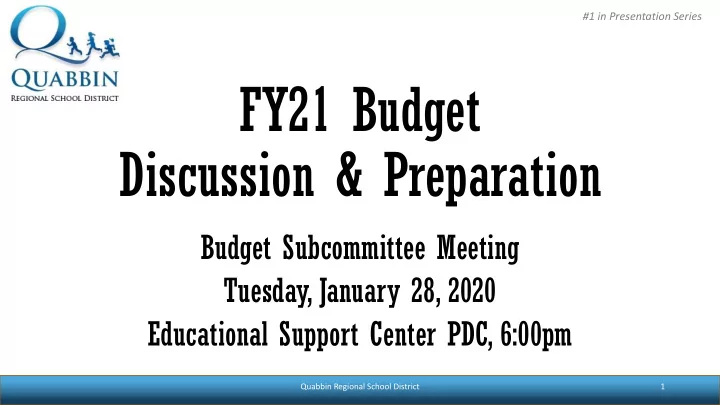 fy21 budget
