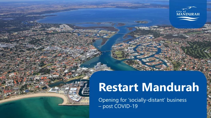 restart mandurah