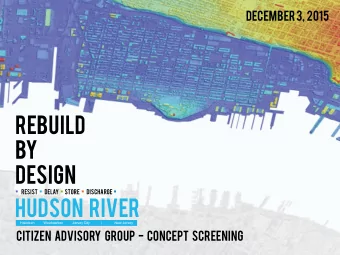 By  design  RESIST  Delay  Store  Discharge   Hudson   River Hoboken