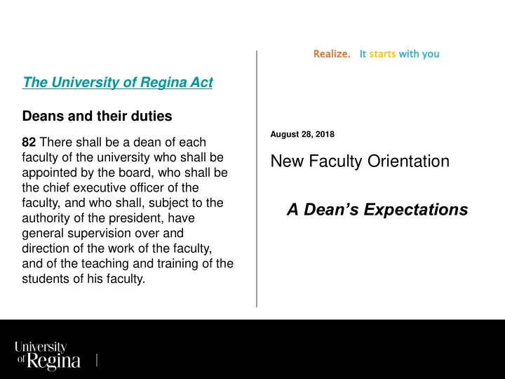 new faculty orientation