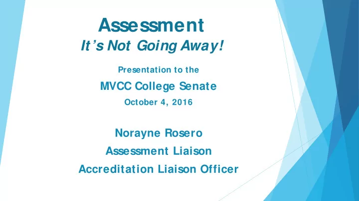assessment