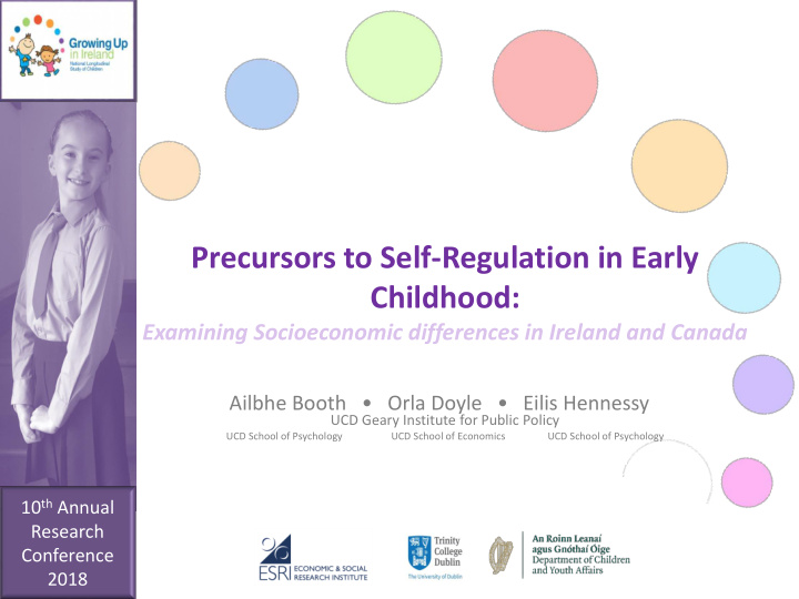 precursors to self regulation in early childhood