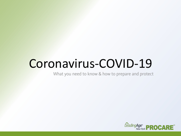 coronavirus covid 19