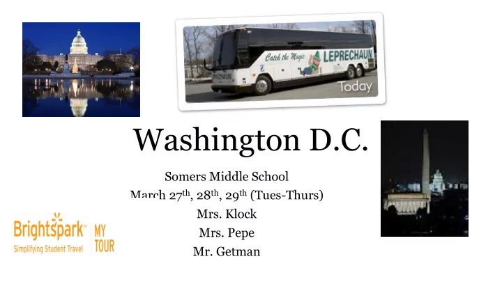 washington d c