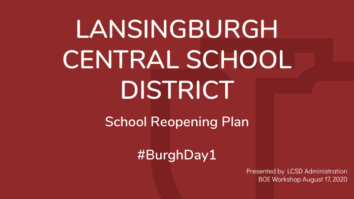 lansingburgh central school district