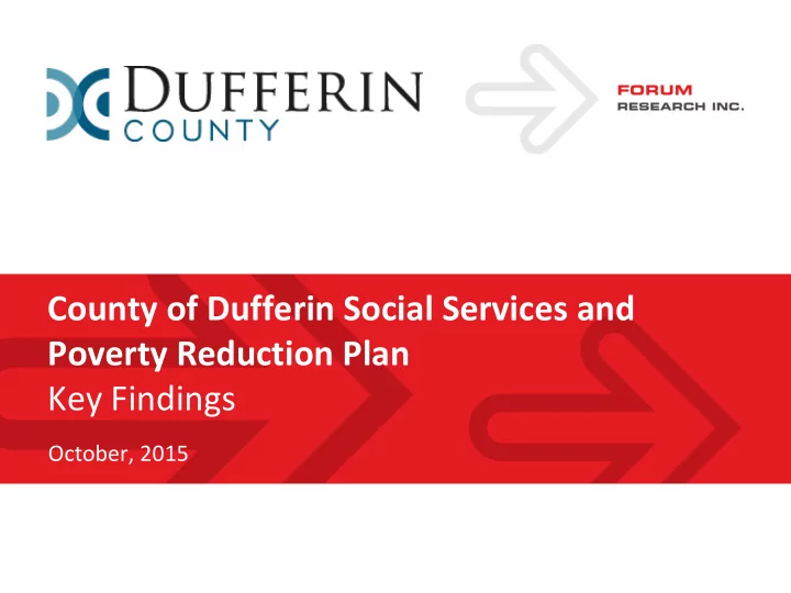 poverty reduction plan
