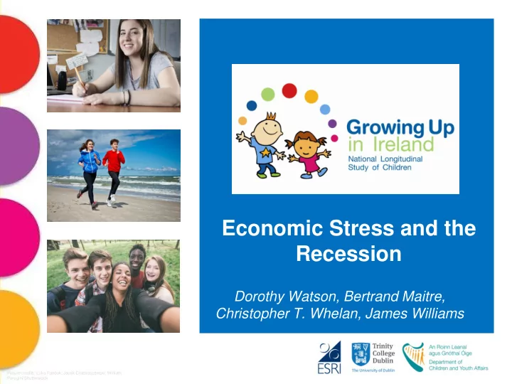 economic stress and the recession