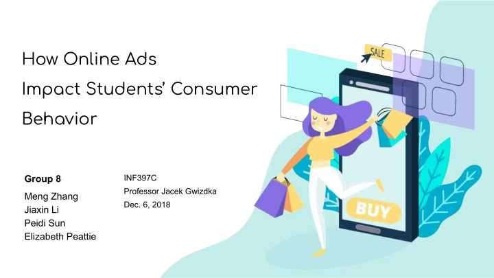 how online ads impact students consumer behavior