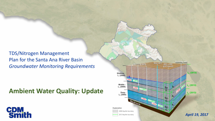 ambient water quality update
