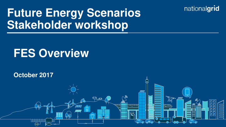 future energy scenarios