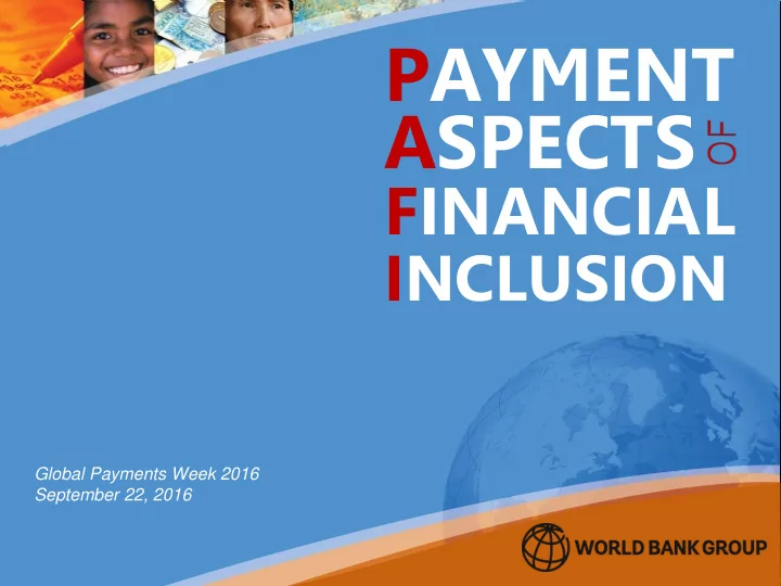 payment aspects