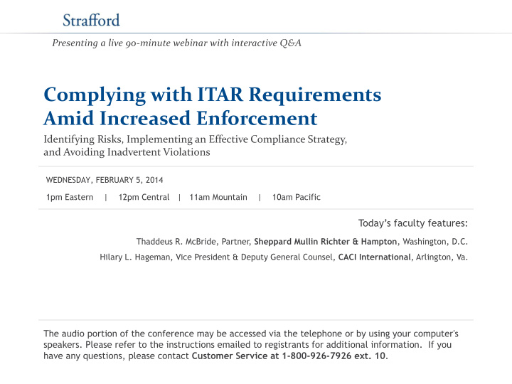 complying with itar requirements amid increased