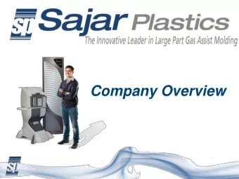 Company Overview  Sajars Specialties  Molding Specifications Large Parts (10 to 80