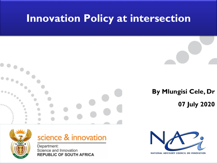innovation policy at intersection