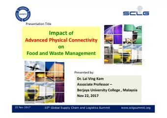 Food waste  an issue that affects all aspects of society  producers, growers, retail,
