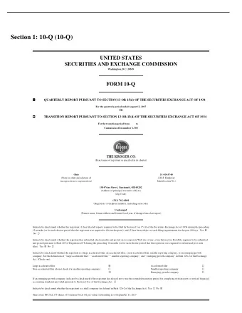 Section 1: 10-Q (10-Q) UNITED STATES SECURITIES AND EXCHANGE COMMISSION Washington, D.C. 20549 FORM