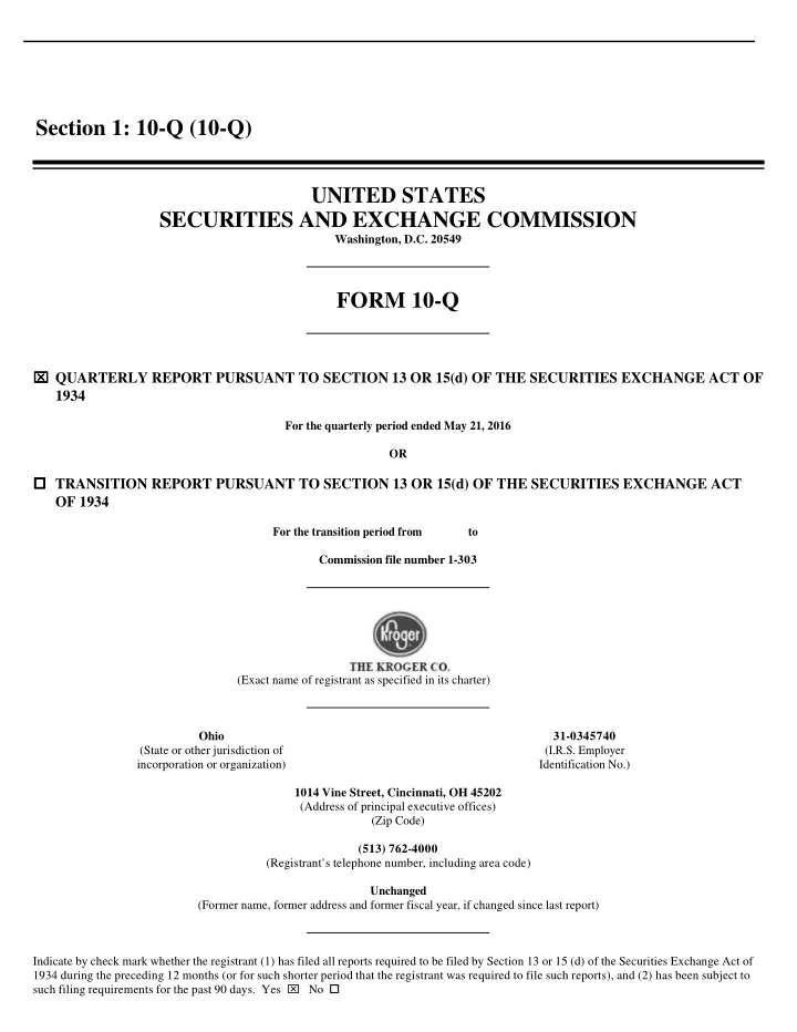 section 1 10 q 10 q