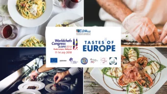 EUMCCIS TASTES OF EUROPE 2018 The 16 th edition of Tastes of Europe is back! Since its  first