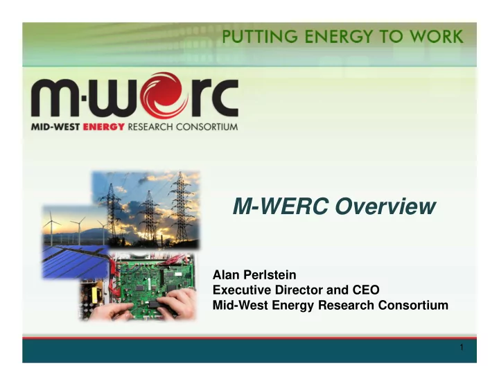 m werc overview